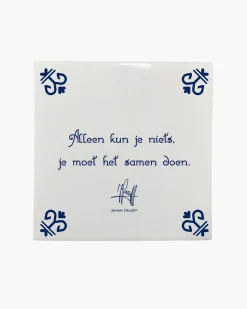 Best Sale Cruyff Alleen Kun Je Niets, Je Moet Het Samen Doen