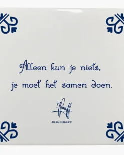 Best Sale Cruyff Alleen Kun Je Niets, Je Moet Het Samen Doen