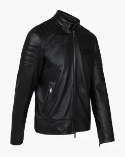 Discount Cruyff Cristobal Leather Biker Jacket
