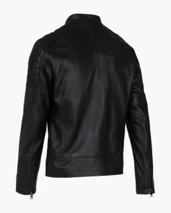 Discount Cruyff Cristobal Leather Biker Jacket