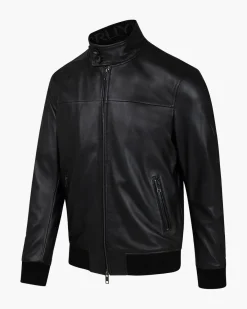 Flash Sale Cruyff Dante Leather Harrington Jacket
