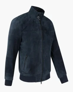 Discount Cruyff Dante Suede Harrington Jacket