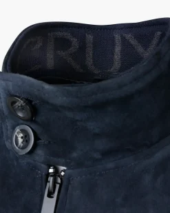 Discount Cruyff Dante Suede Harrington Jacket