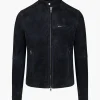 Clearance Cruyff Esteban Suede Biker Jacket