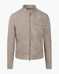Clearance Cruyff Esteban Suede Biker Jacket
