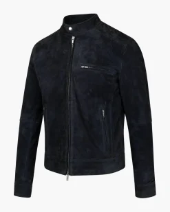 Clearance Cruyff Esteban Suede Biker Jacket