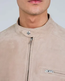 Clearance Cruyff Esteban Suede Biker Jacket