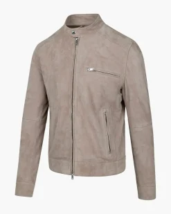 Clearance Cruyff Esteban Suede Biker Jacket