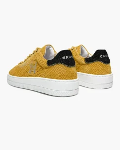 Store Cruyff Joan - Yellow - Anaconda/Ray Leather