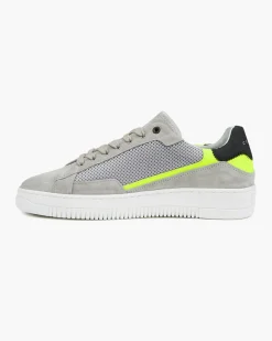 Cheap Cruyff Joan Respiro - Grey - Soft Mesh/Matt Leather