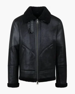 Outlet Cruyff Juan Shearling Leren Jas