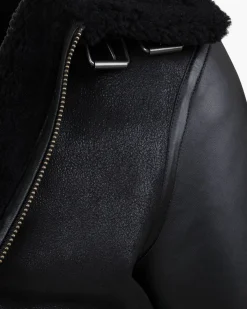 Outlet Cruyff Juan Shearling Leren Jas