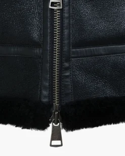 Outlet Cruyff Juan Shearling Leren Jas