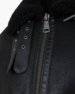 Outlet Cruyff Juan Shearling Leren Jas