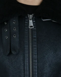 Outlet Cruyff Juan Shearling Leren Jas
