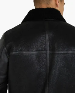 Outlet Cruyff Juan Shearling Leren Jas