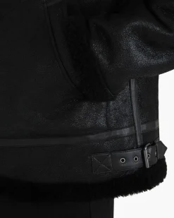 Outlet Cruyff Juan Shearling Leren Jas
