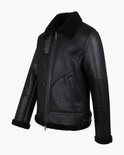 Outlet Cruyff Juan Shearling Leren Jas