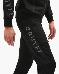 Sale Cruyff Lusso Scuba Pants - Black - 95% Polyester / 5% Ela
